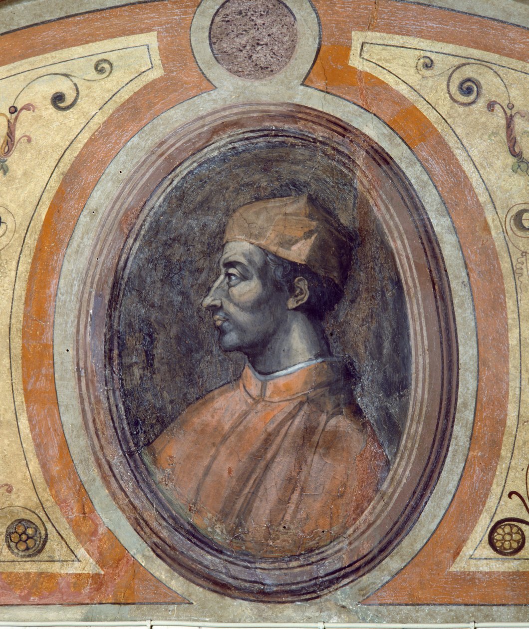 Retrato, homem, câmera, fama, 1548 de Giorgio Vasari