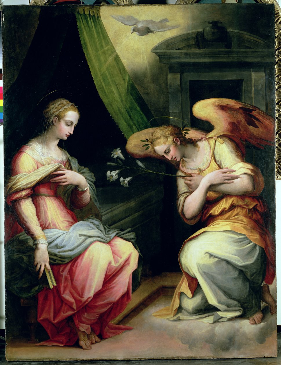 A Anunciação de Giorgio Vasari