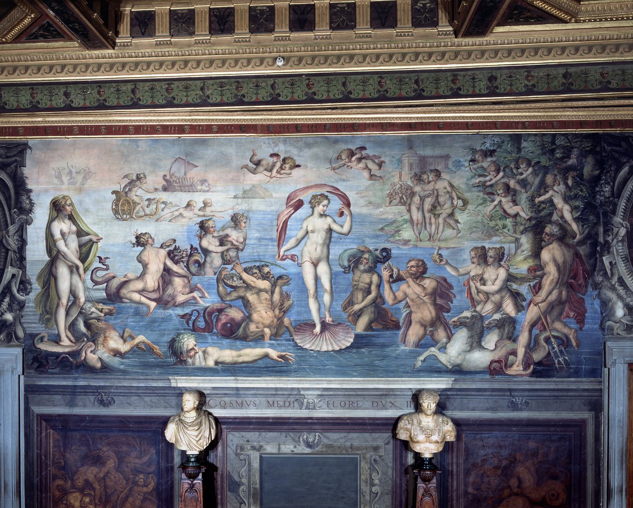 O nascimento de Vênus de Giorgio Vasari