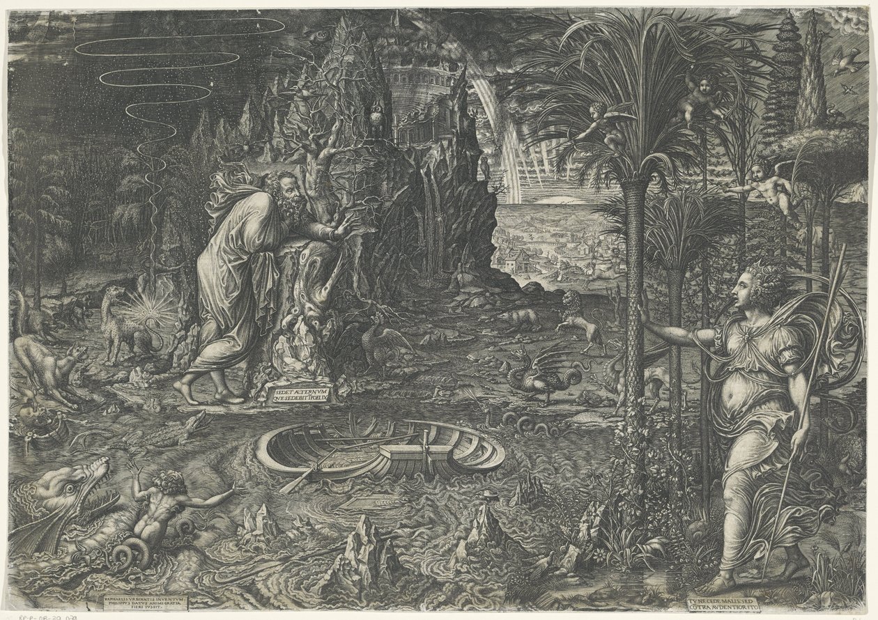 Alegoria da Vida de Giorgio Ghisi
