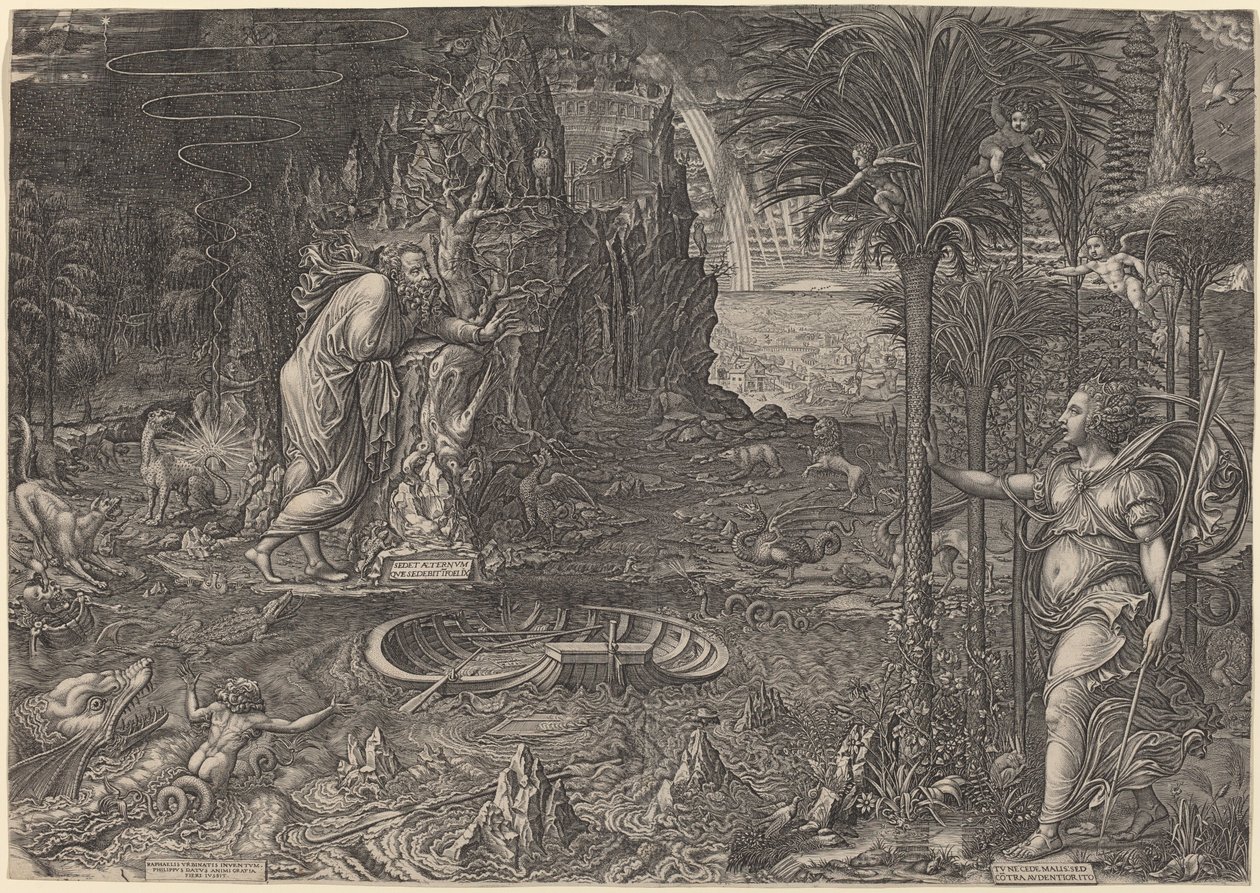 Alegoria da Vida de Giorgio Ghisi