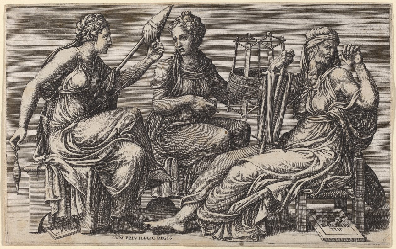 Os três destinos de Giorgio Ghisi after Giulio Romano