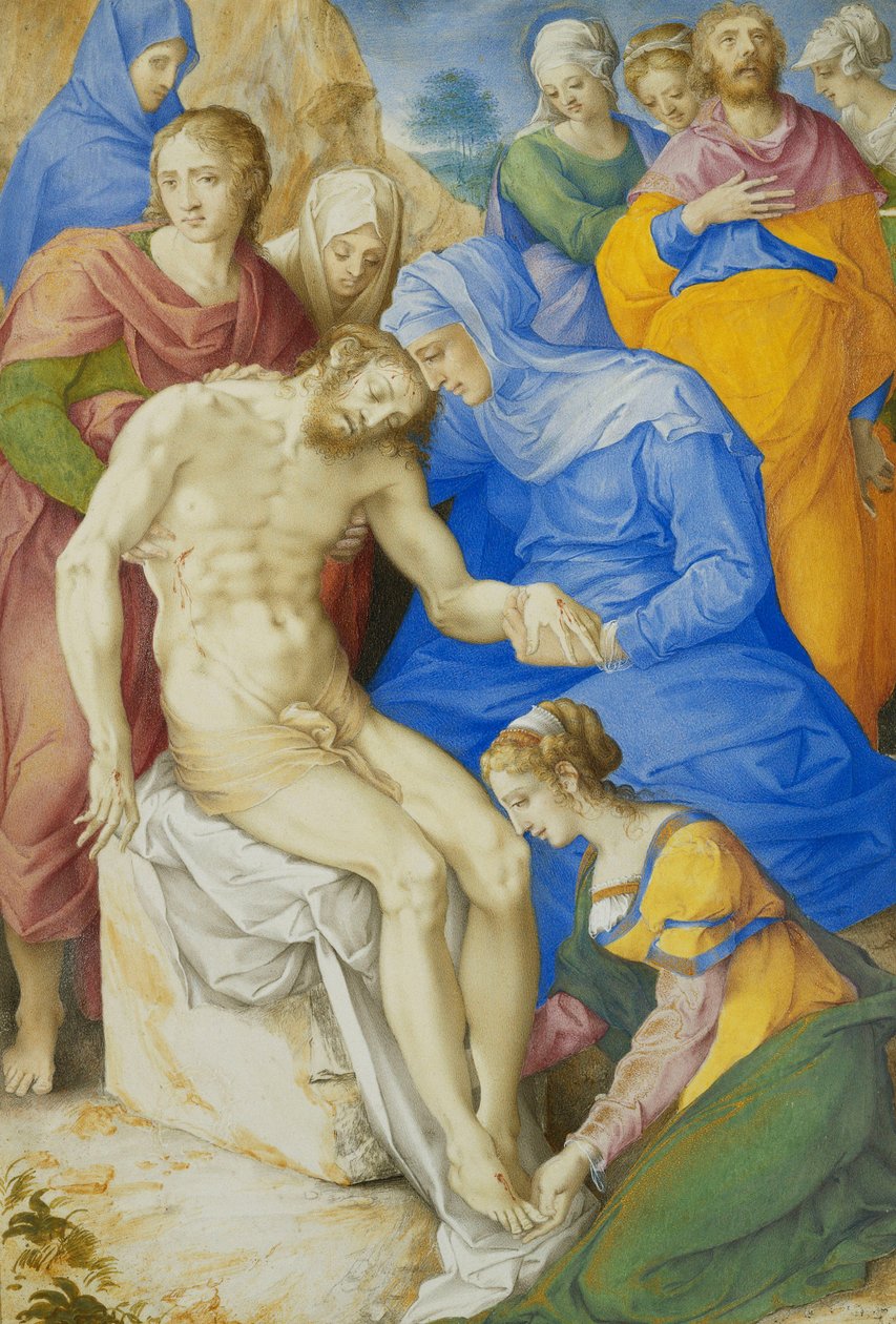 A Lamentação, de Giorgio Giulio Clovio