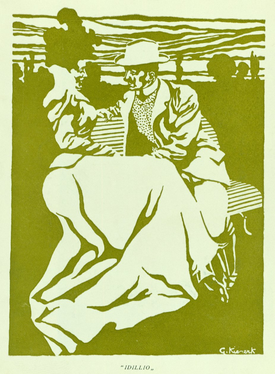 Idyll, publicado em Novissima de Giorgio Kienerk