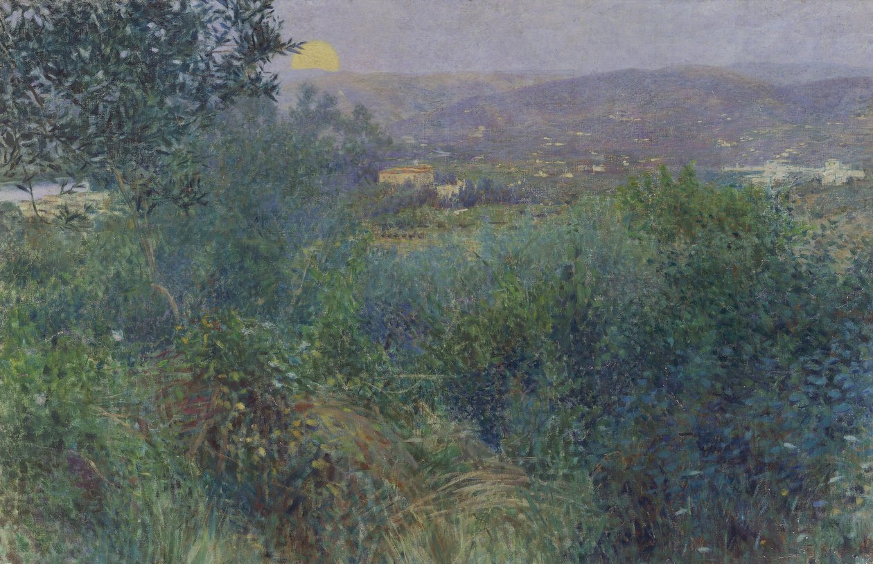 A lua nascente de Giorgio Kienerk