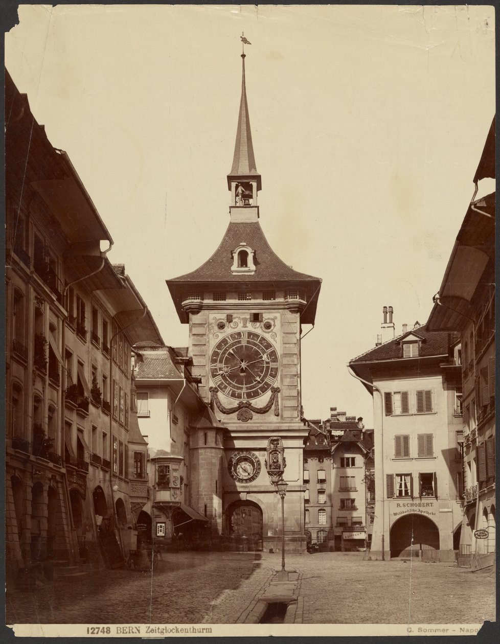 Berna, torre do relógio de Giorgio Sommer