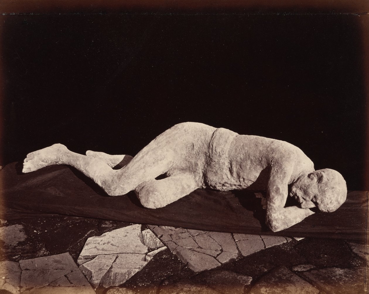 Elenco humano, Pompeia, 1873 (foto) de Giorgio Sommer