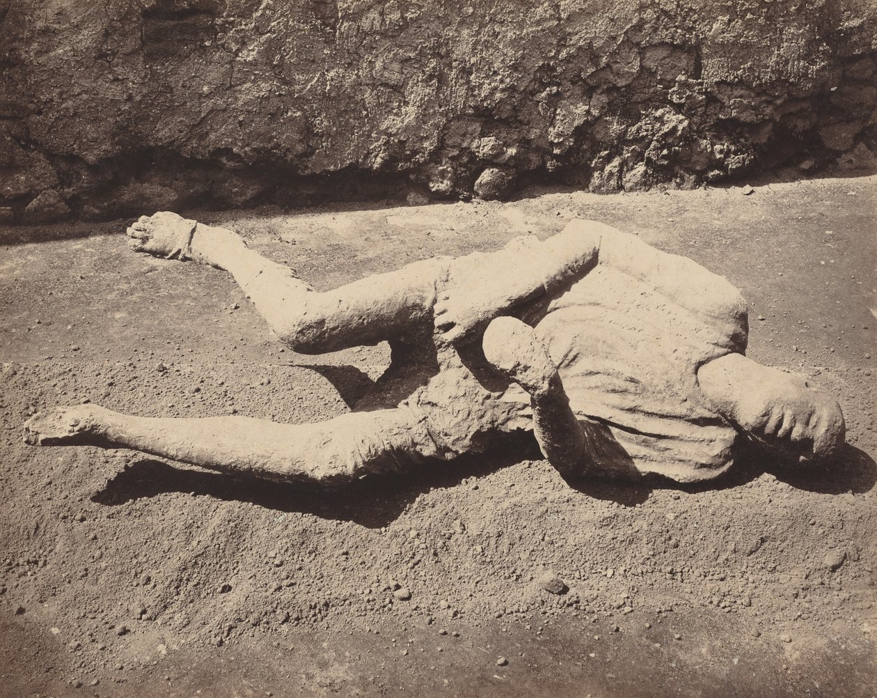 Elenco humano, Pompeia, 1873 (foto) de Giorgio Sommer