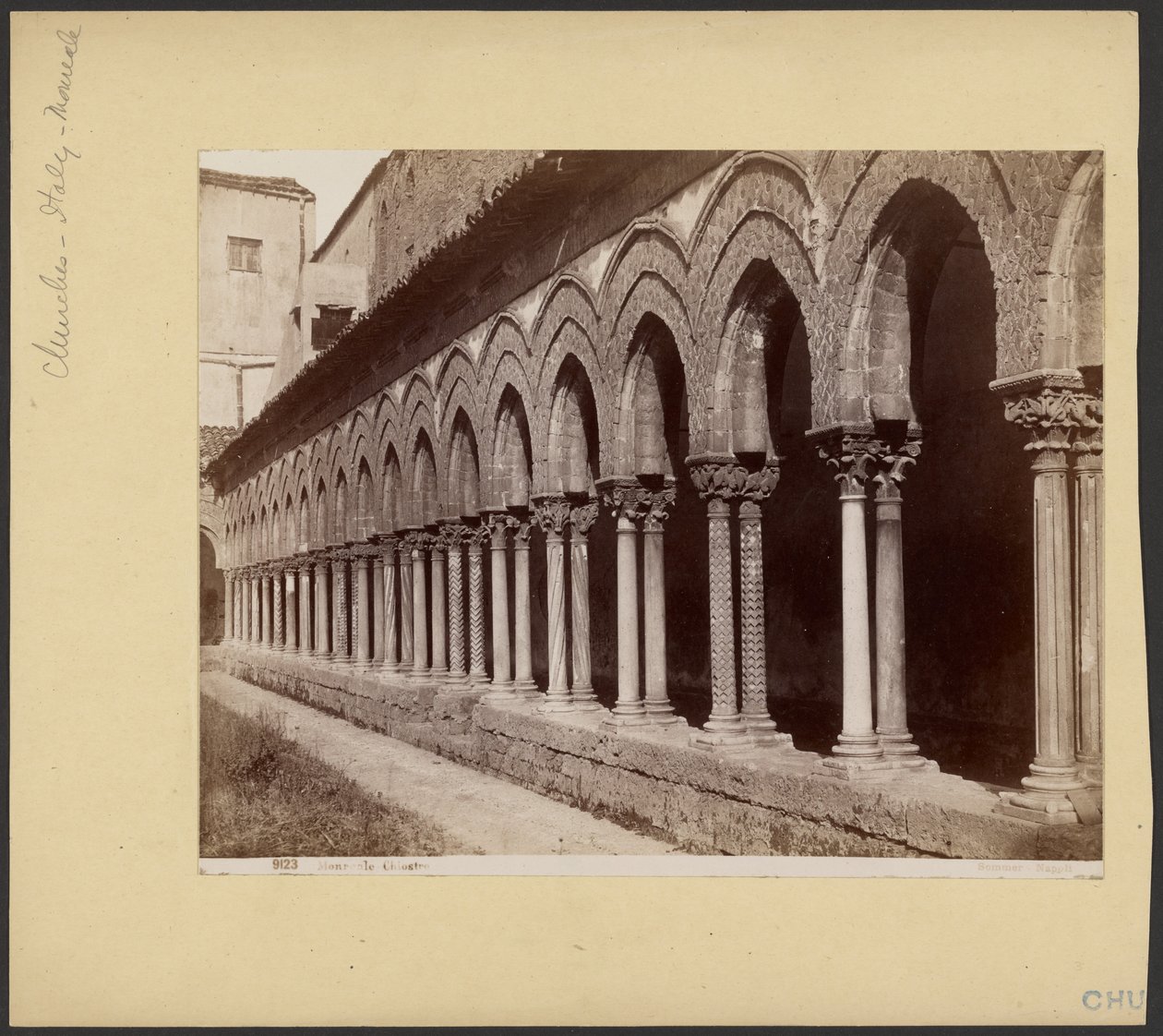 Claustro de Monreale de Giorgio Sommer
