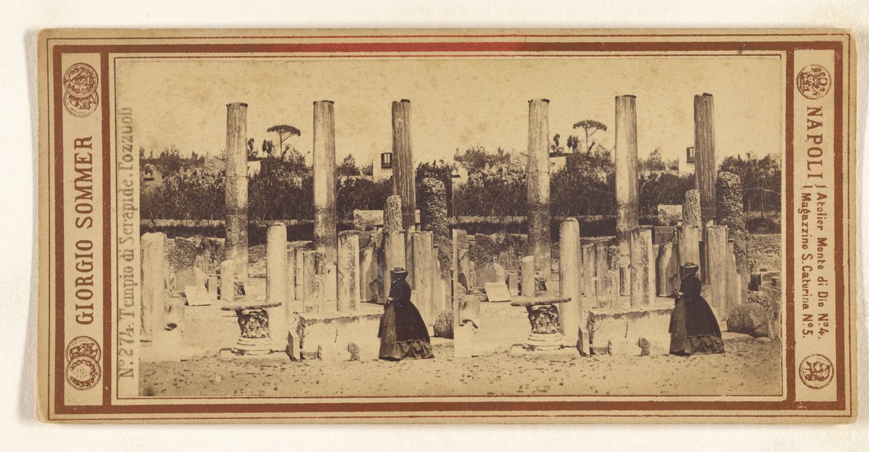 Tempel des Serapis. Pozzuoli. de Giorgio Sommer