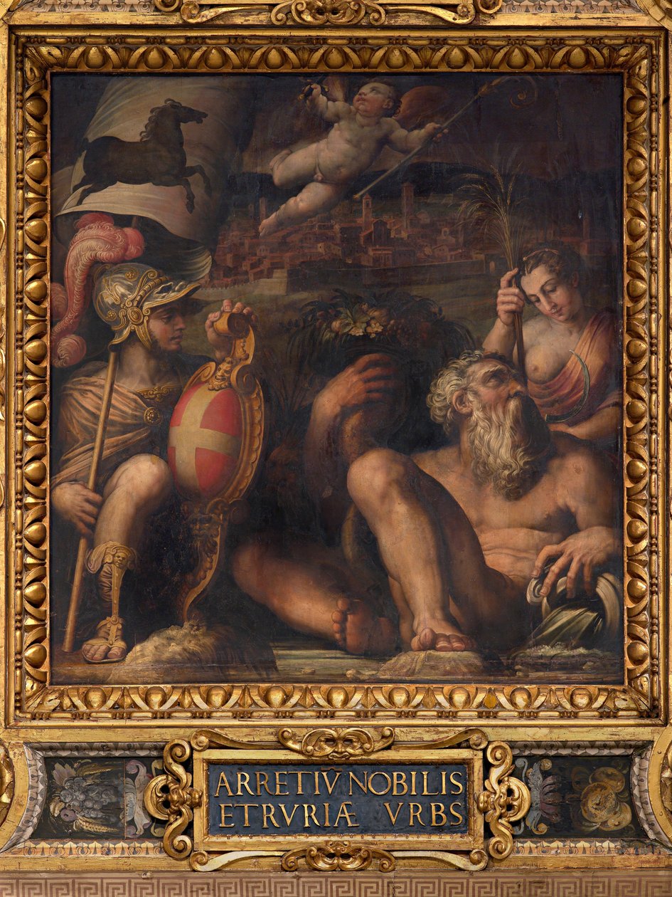 Alegoria de Arezzo de Giorgio Vasari