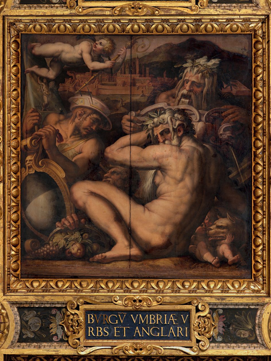Alegoria de Borgo San Sepolcro e Anghiari de Giorgio Vasari