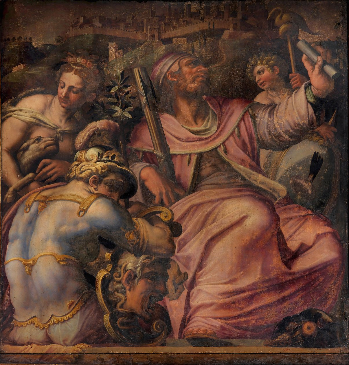 Alegoria de Certaldo, 1563-1565 de Giorgio Vasari