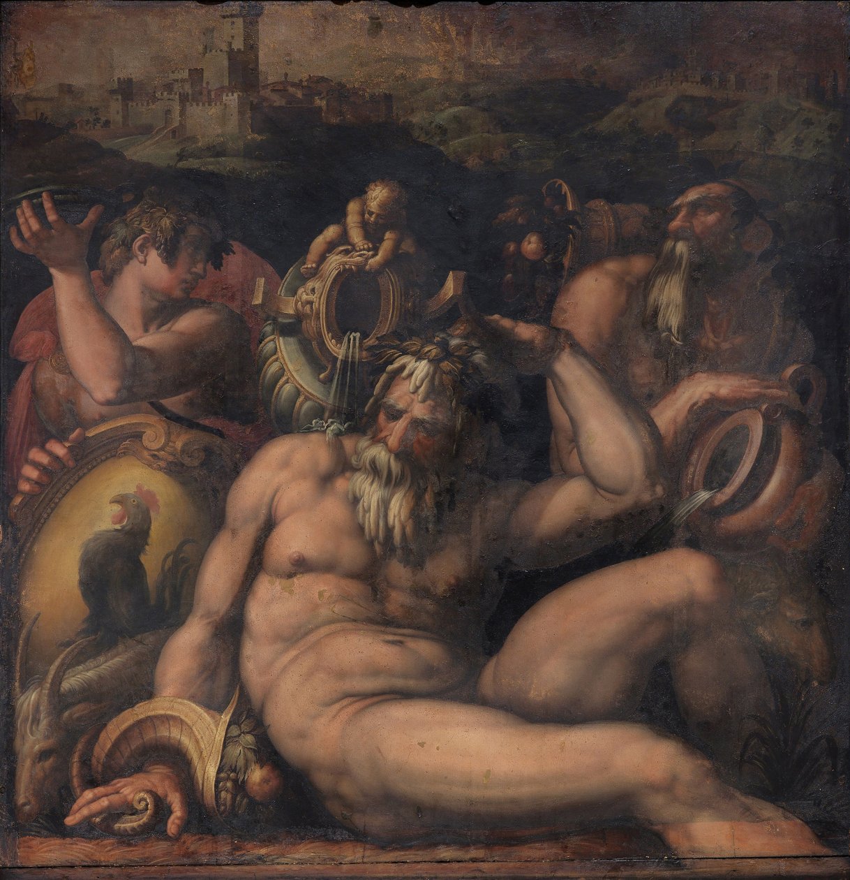 Alegoria de Chianti, 1563-1565 de Giorgio Vasari