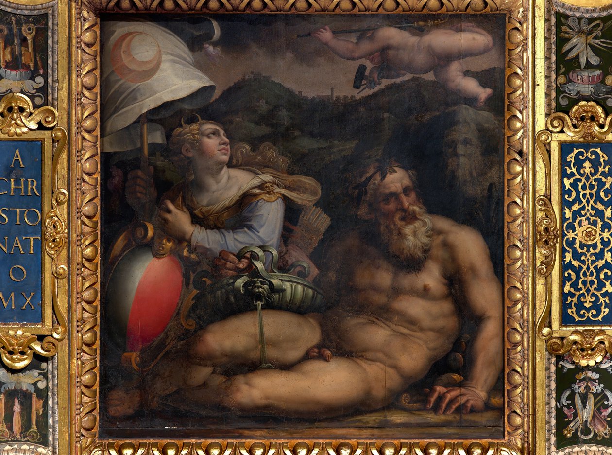 Alegoria de Fiesole de Giorgio Vasari