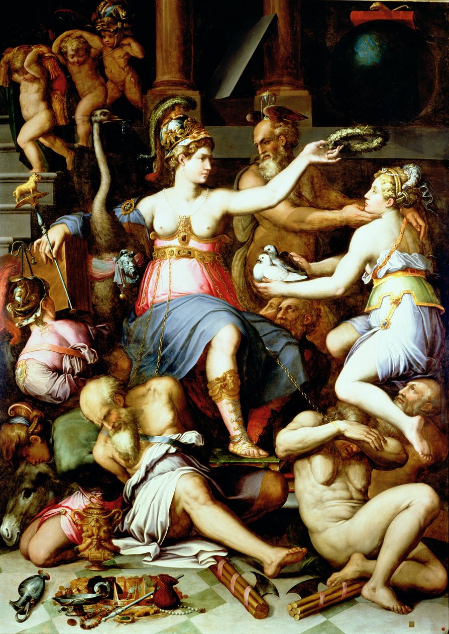 Alegoria da Justiça de Giorgio Vasari