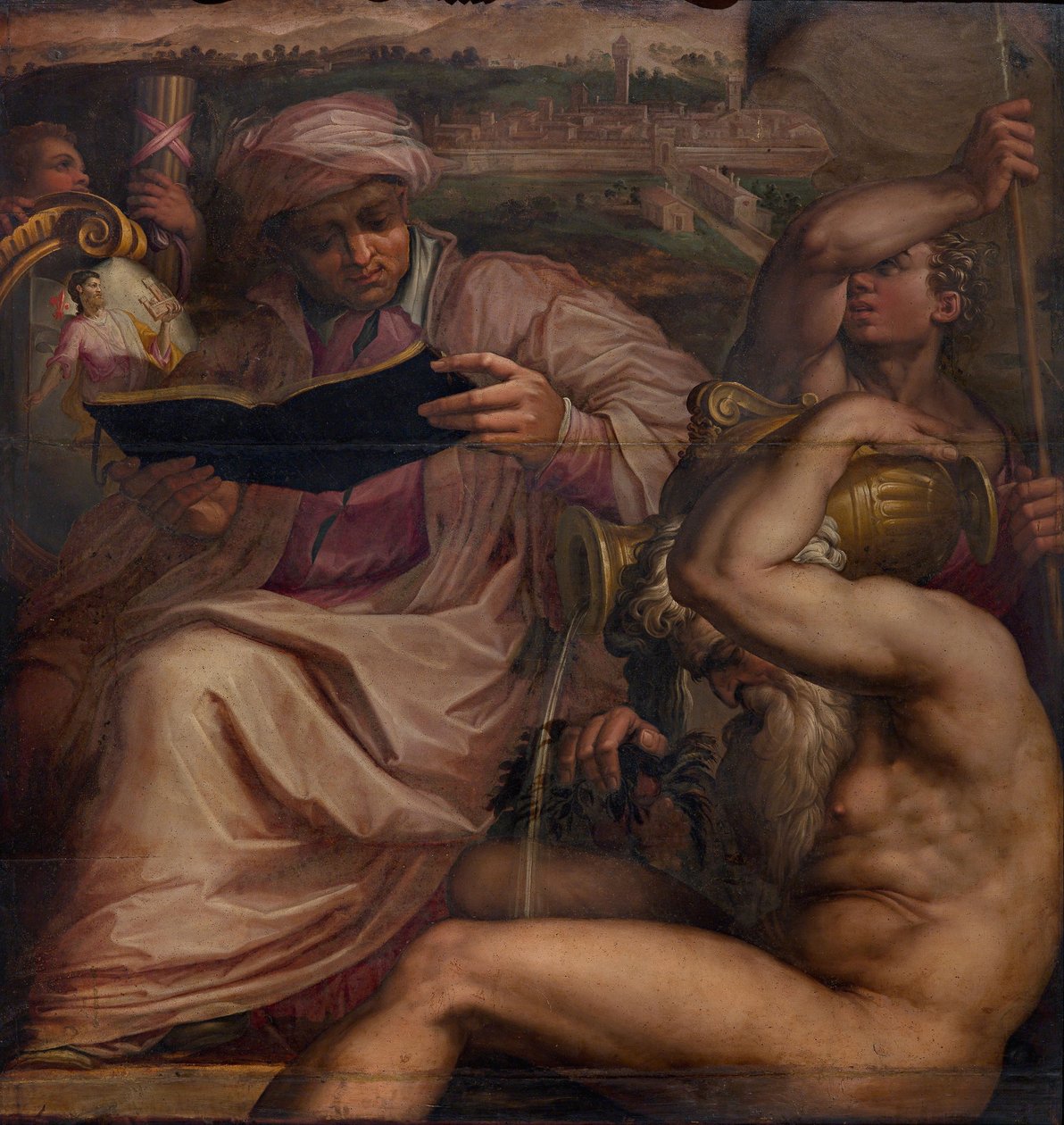 Alegoria de Mugello, 1563-1565 de Giorgio Vasari