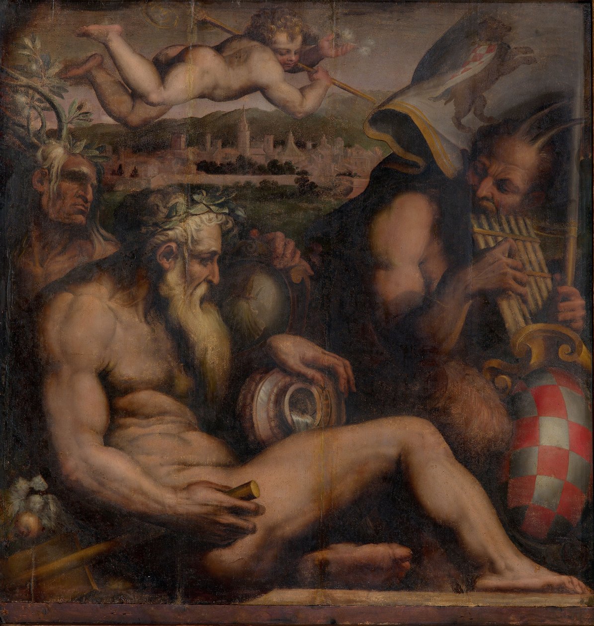 Alegoria de Pistoia, 1563-1565 de Giorgio Vasari