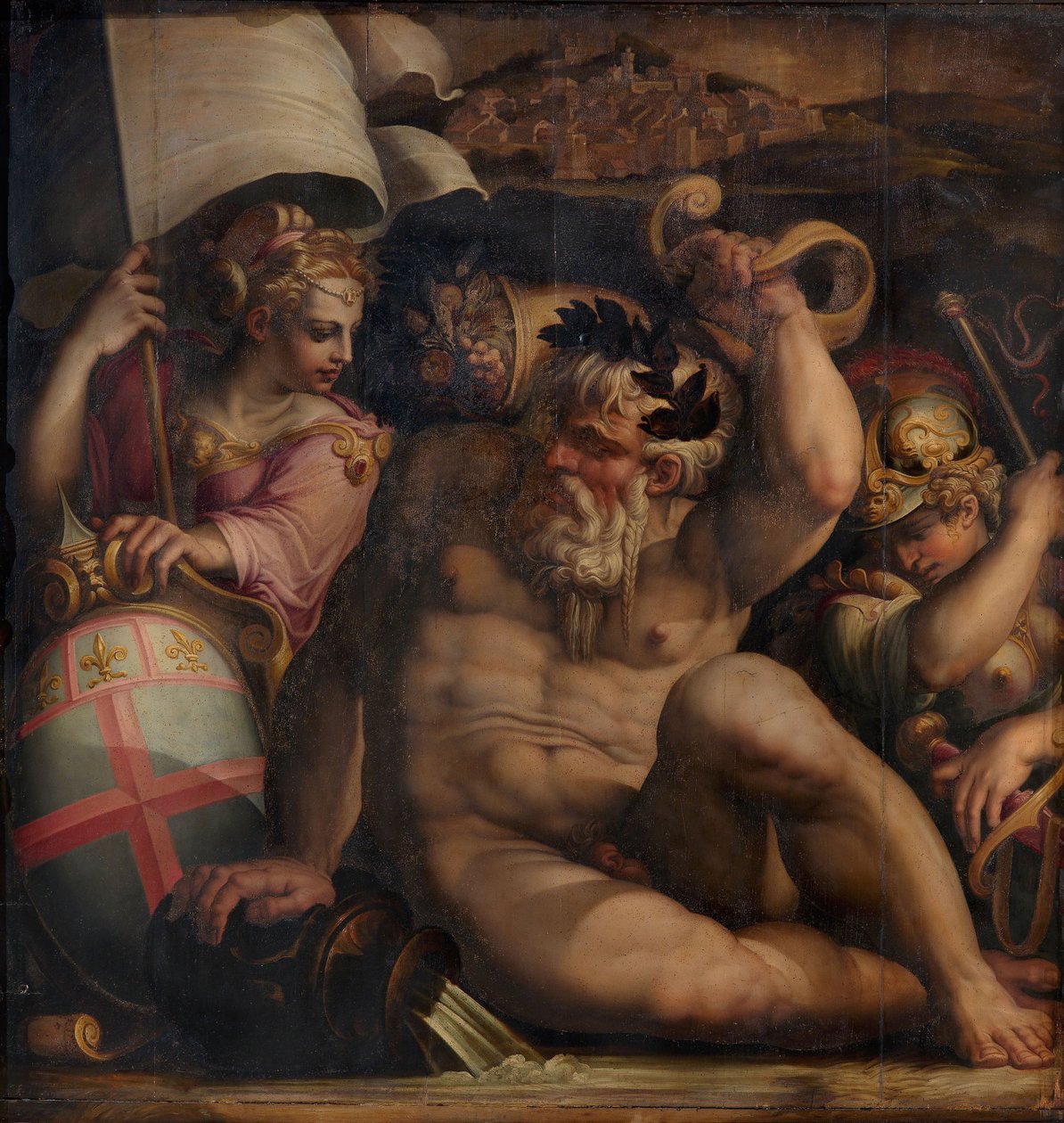 Alegoria de Romagna, 1563-1565 de Giorgio Vasari