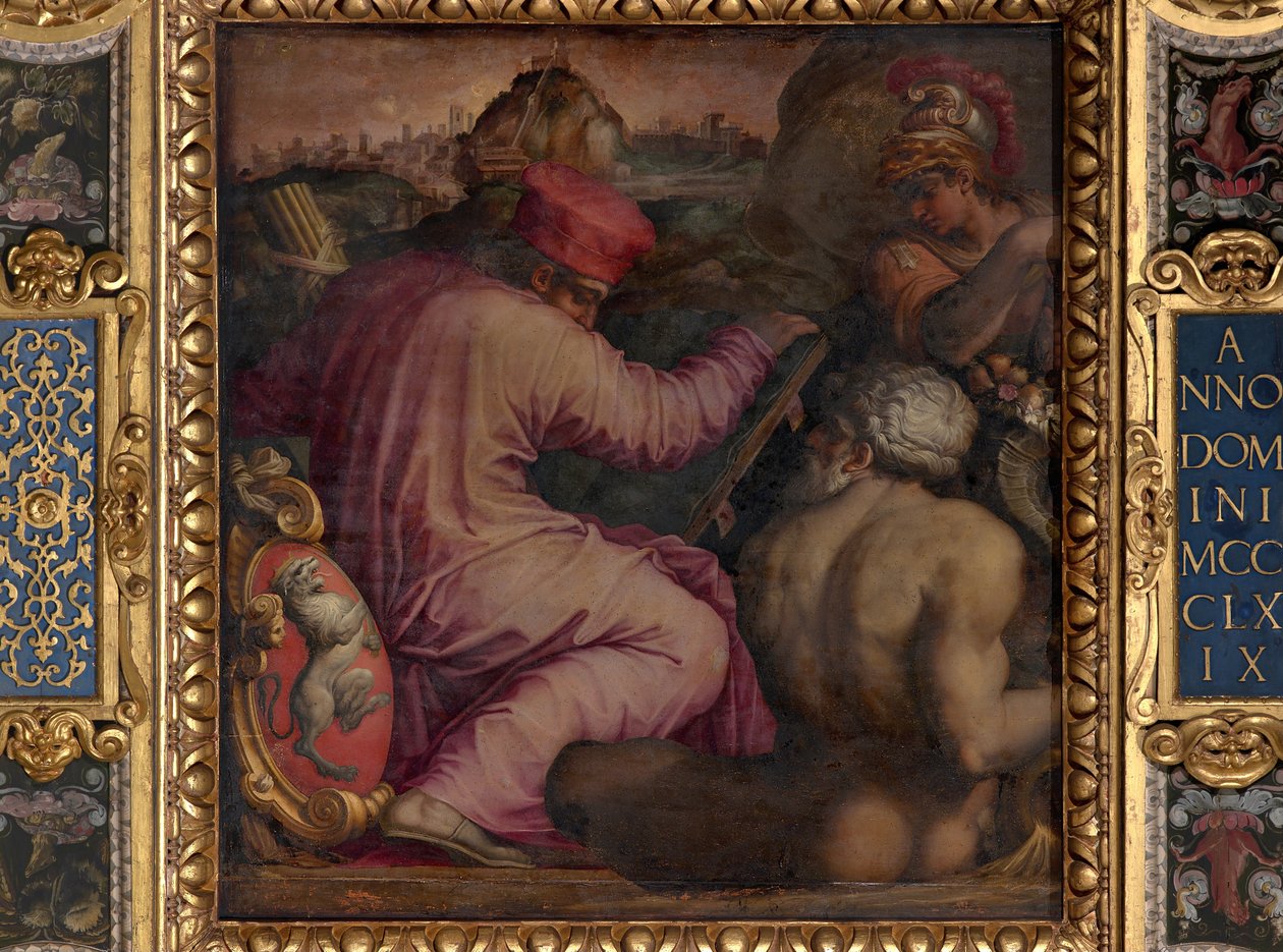 Alegoria de San Miniato no baixo Valdarno de Giorgio Vasari