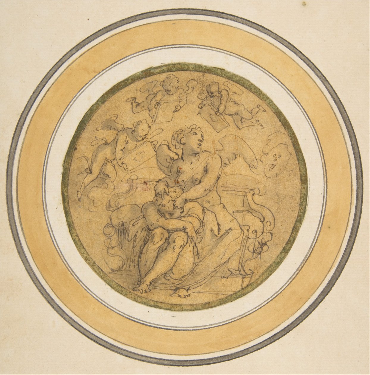 Allegorie des Schlafes de Giorgio Vasari