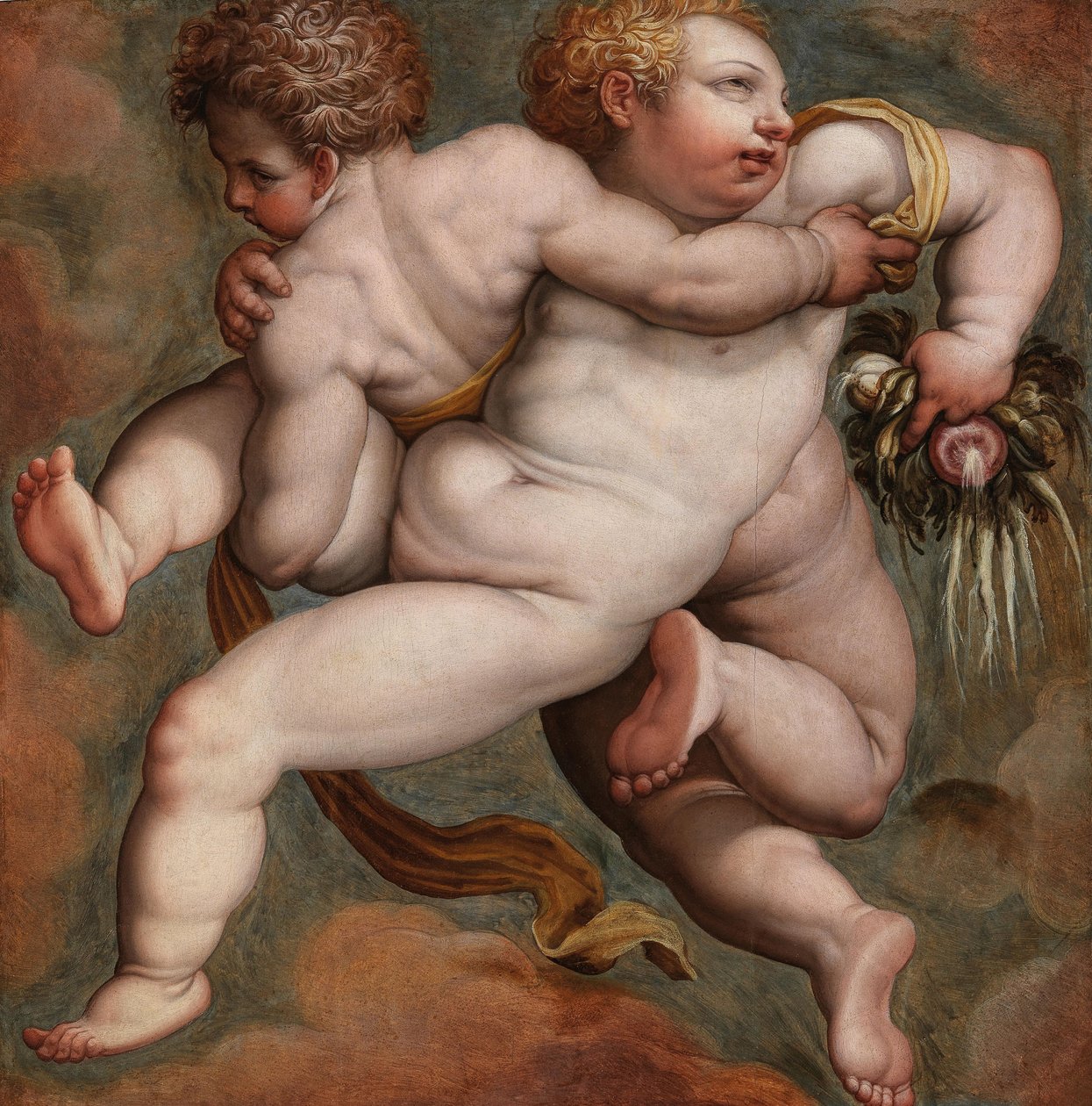 Alegoria do Inverno. de Giorgio Vasari