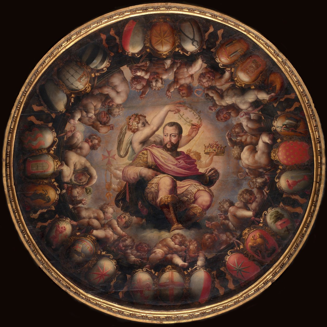 Apoteose de Cosimo I de Médici, 1563-1565 de Giorgio Vasari