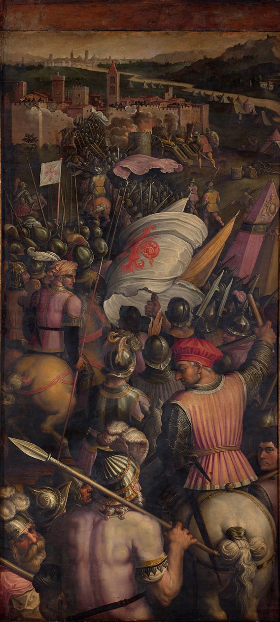 Captura de Cascina, 1563-1565 de Giorgio Vasari