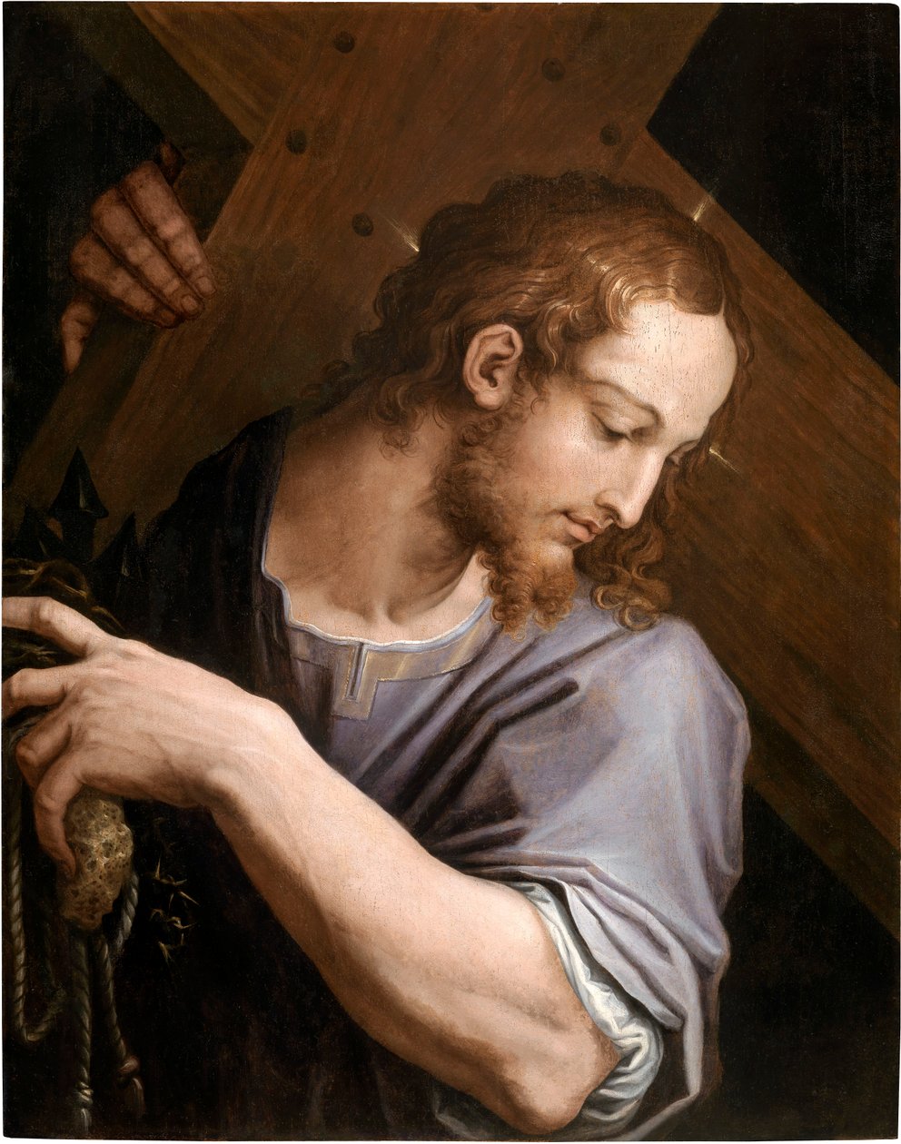 Cristo carregando a cruz, 1553. de Giorgio Vasari