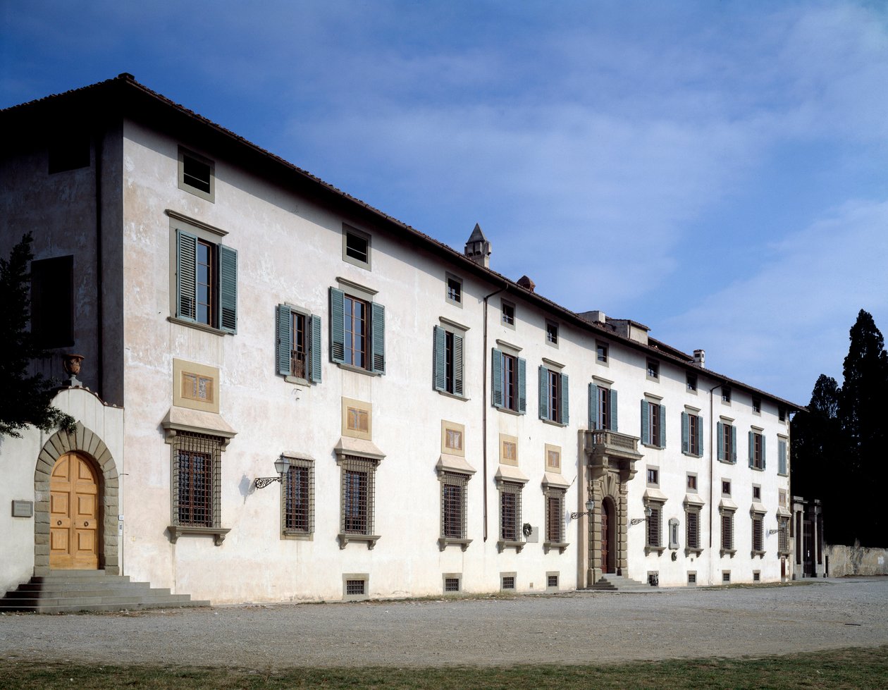 Fachada da Villa Medicea de Castello, cerca de 1538 de Giorgio Vasari
