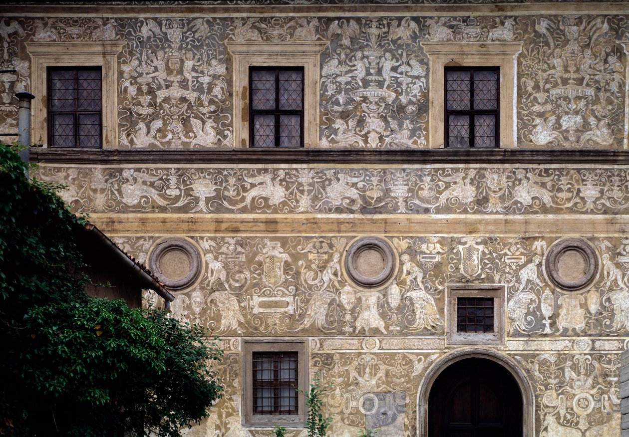 Fachada da Galeria Municipal de Arte (Palazzo Vitelli alla Cannoniera) de Giorgio Vasari
