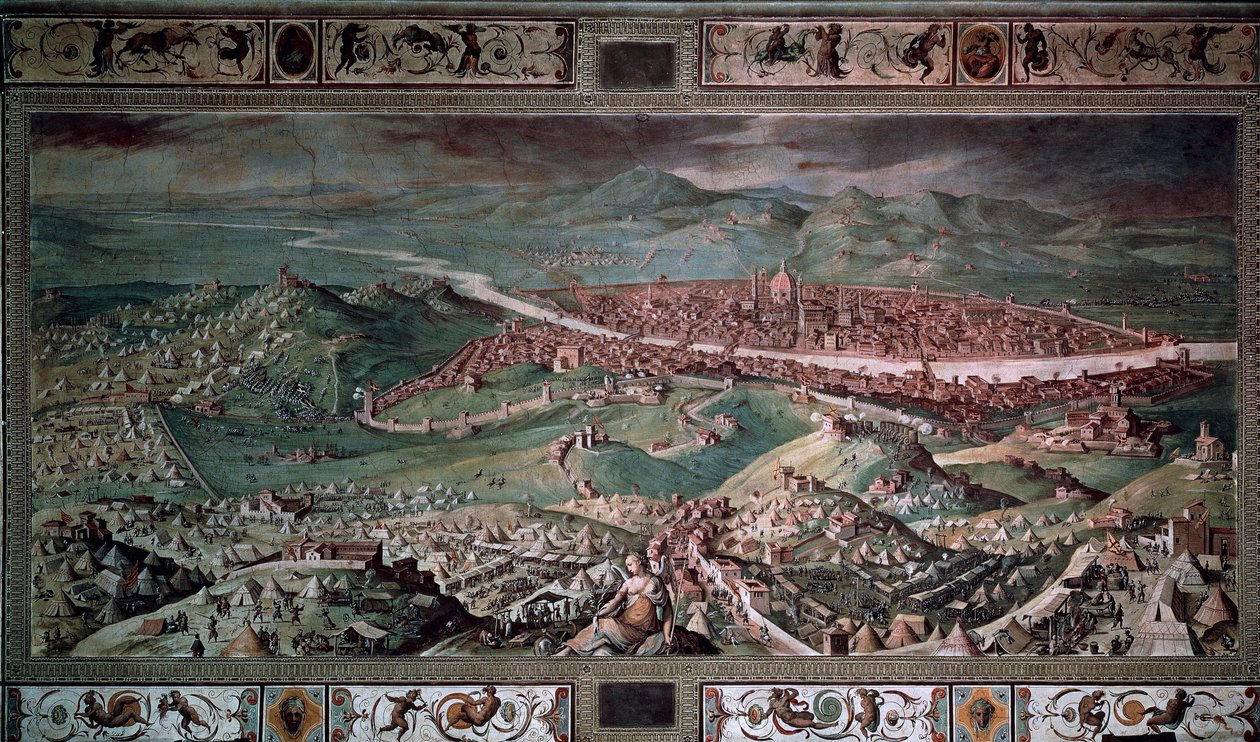 Cerco de Florença de Giorgio Vasari