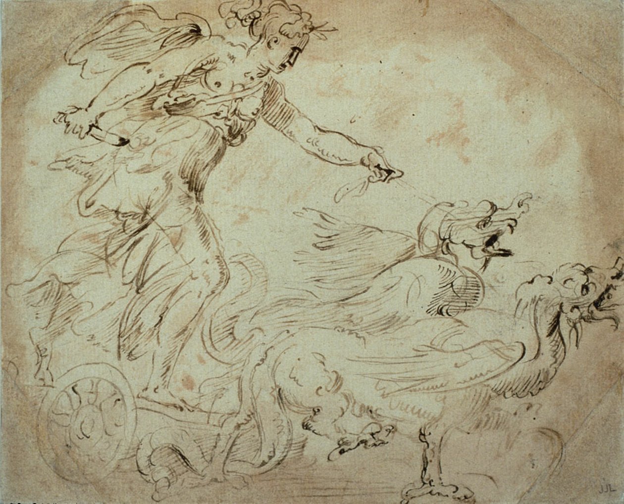 Estudo para Ceres de Giorgio Vasari
