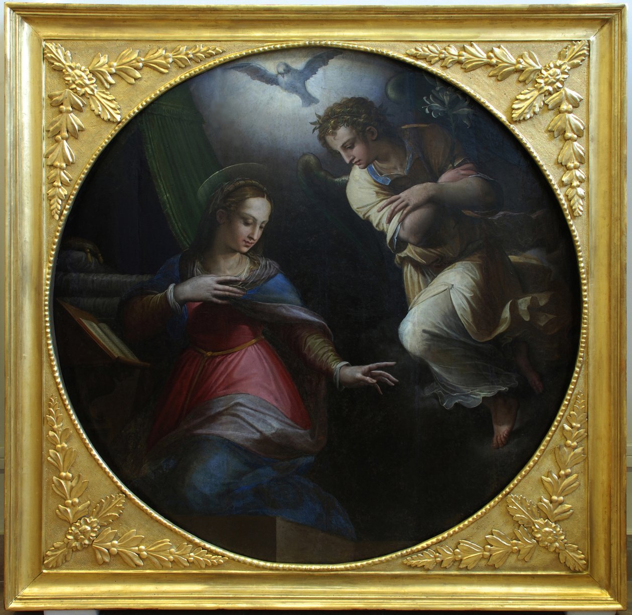A Anunciação, 1570-1571 de Giorgio Vasari