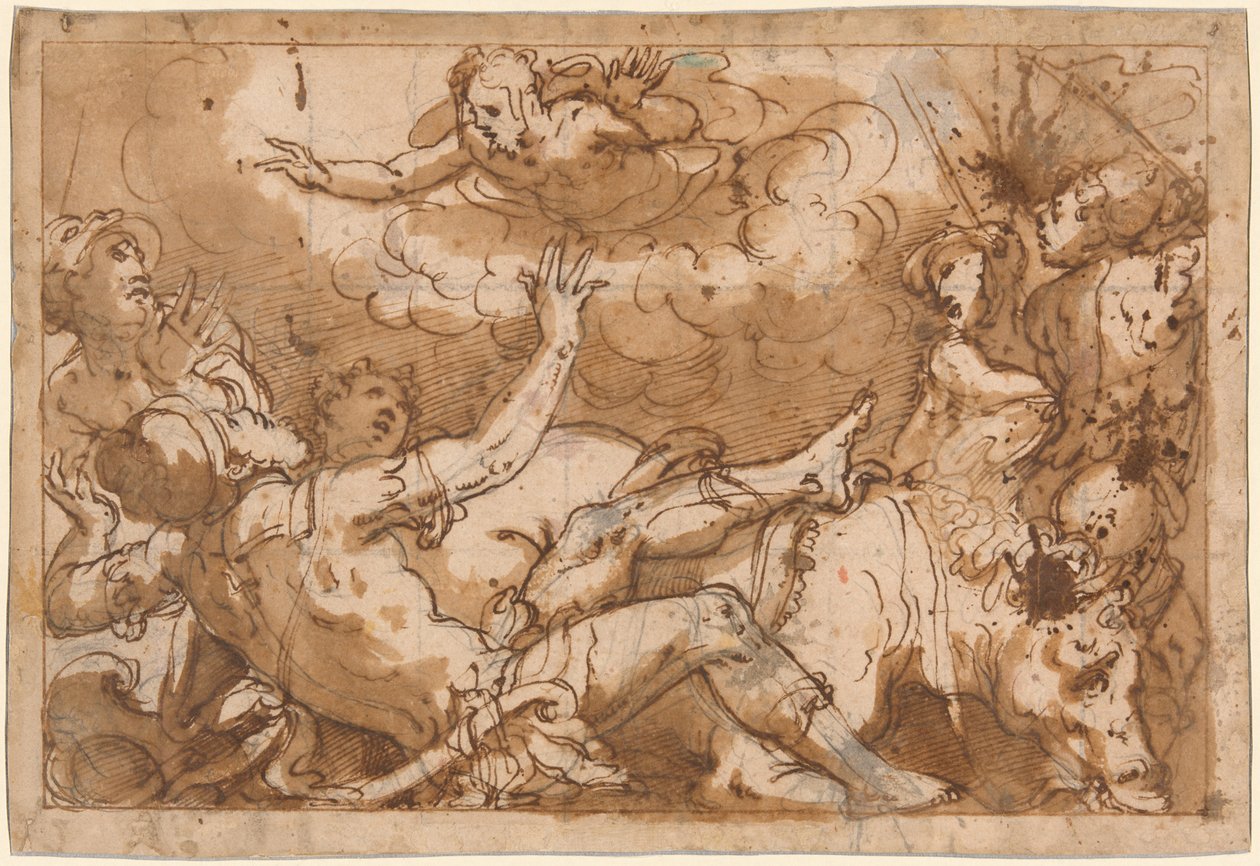 A conversão de São Paulo de Giorgio Vasari