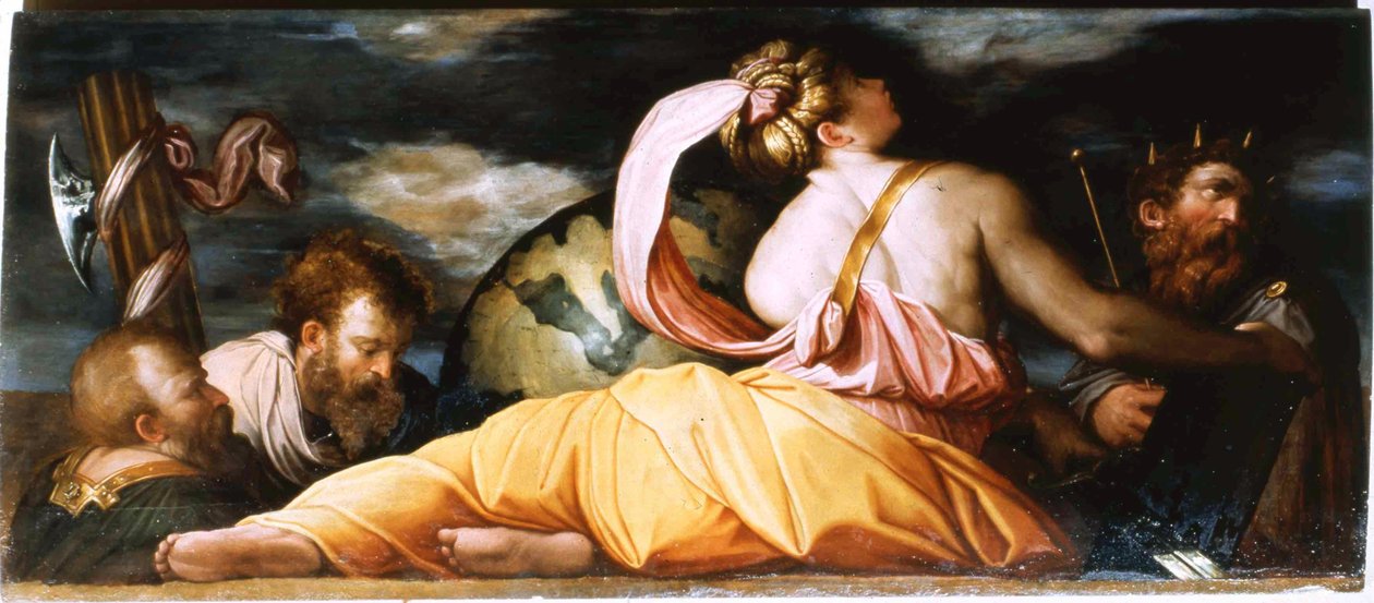 A Justiça, 1542. de Giorgio Vasari