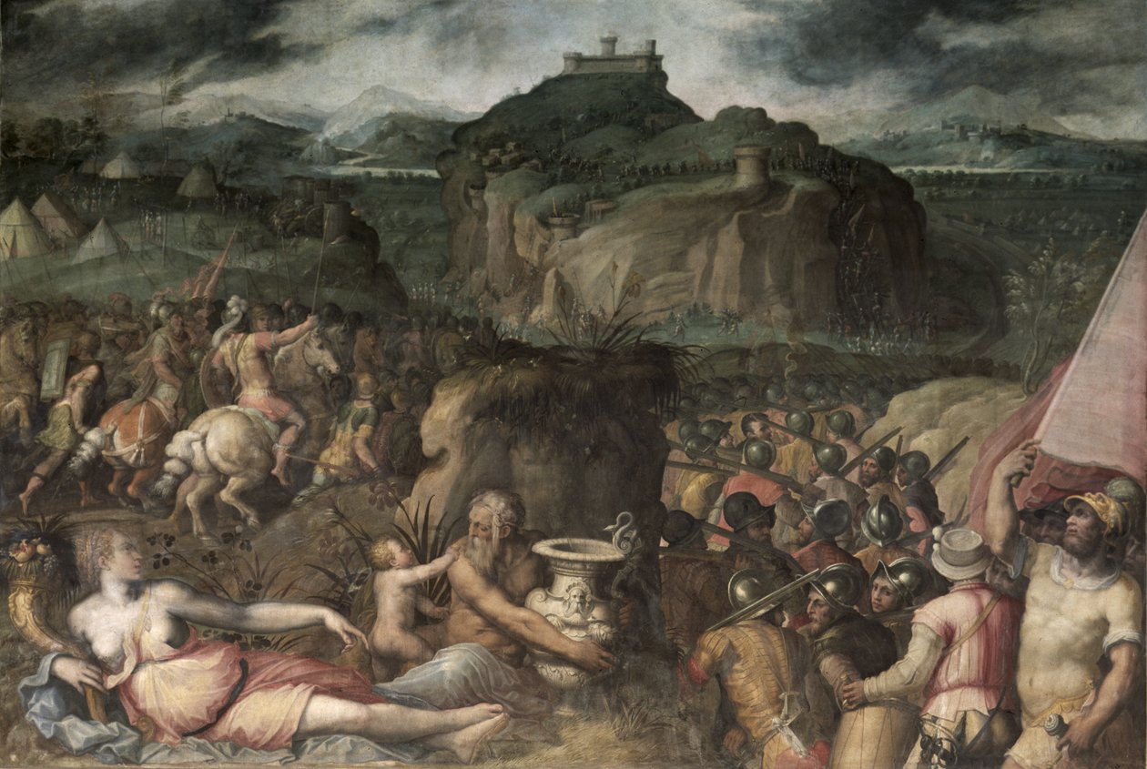 O Cerco de São Leão (fresco) de Giorgio Vasari