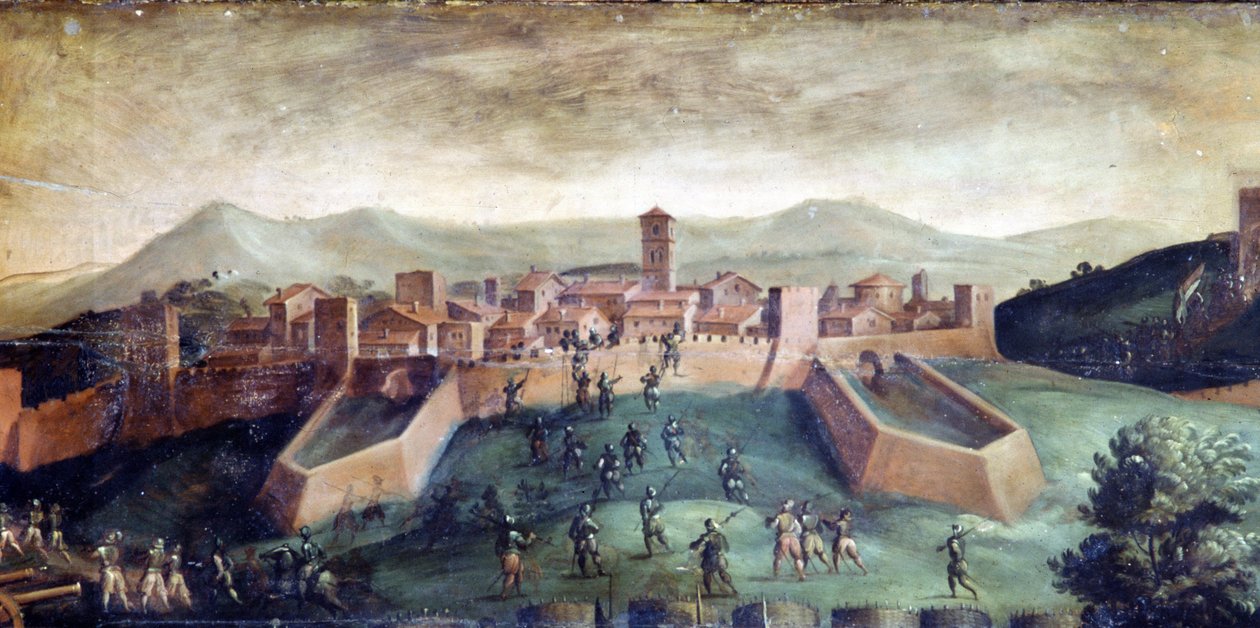 A captura de Casole, Itália de Giorgio Vasari