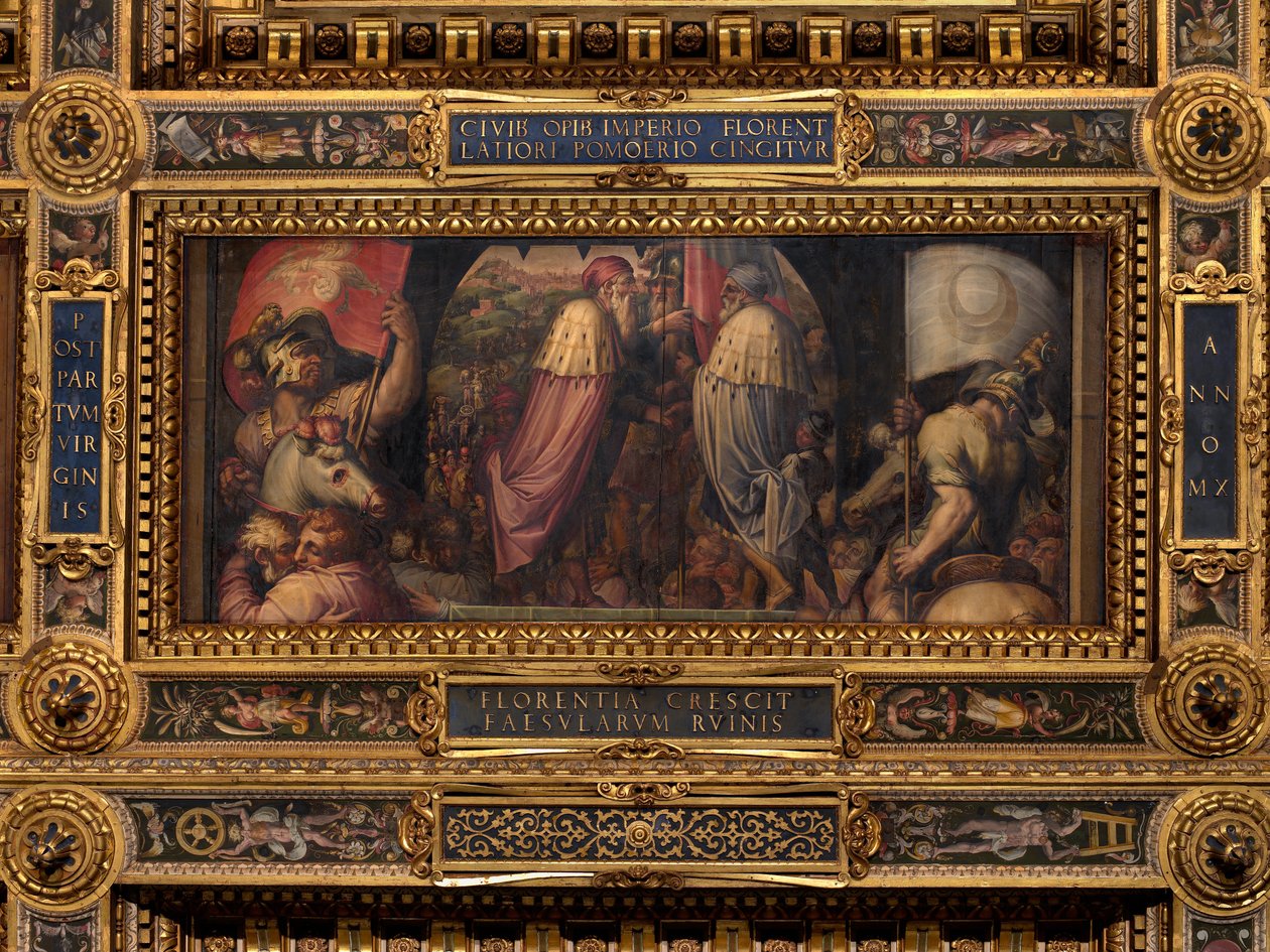 União de Florença e Fiesole de Giorgio Vasari