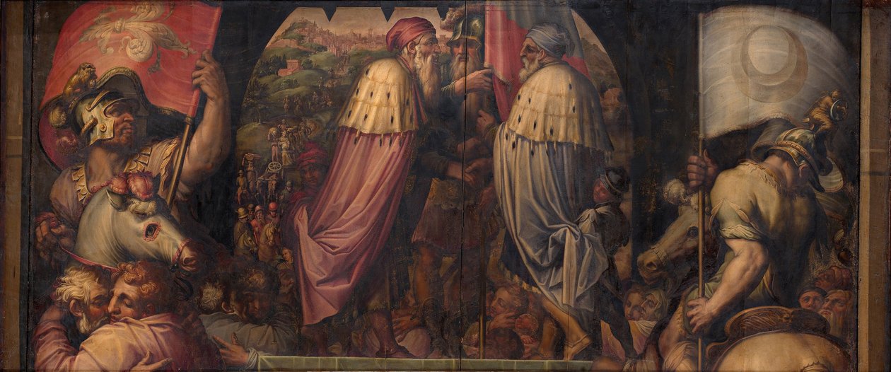União de Florença e Fiesole, 1563-1565 de Giorgio Vasari