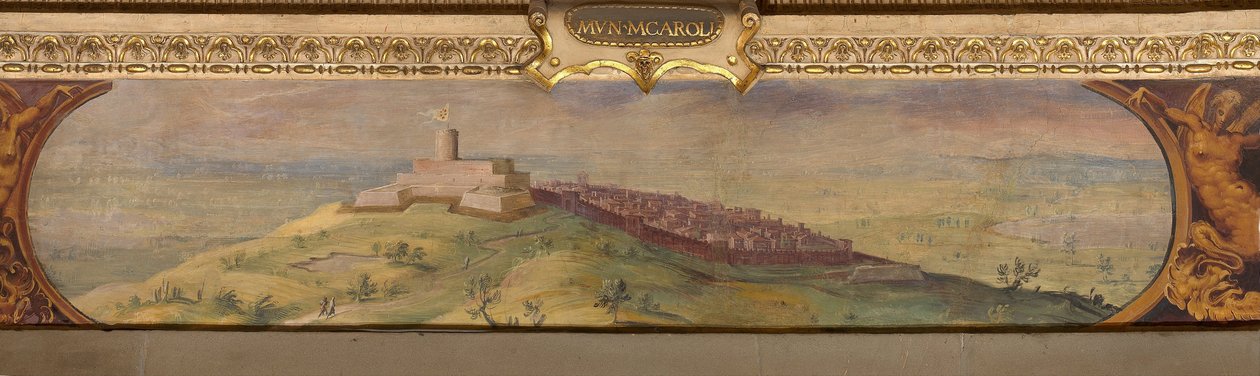 Vista de Montecarlo, 1557-1558 de Giorgio Vasari