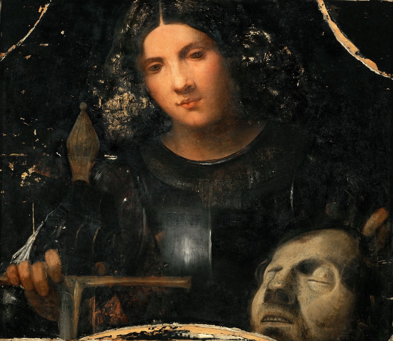 Davi com a cabeça de Golias de Giorgione da Castelfranco