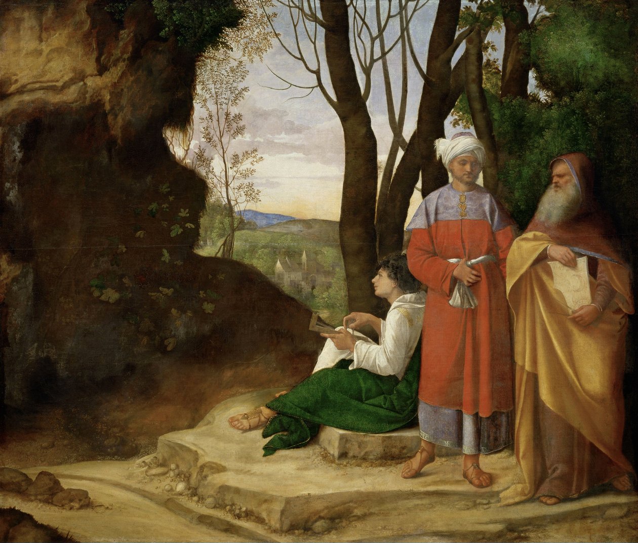 Três filósofos de Giorgione