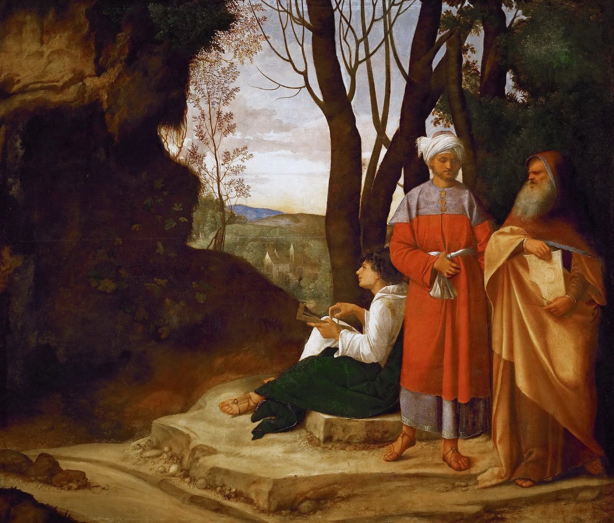 Três filósofos de Giorgione