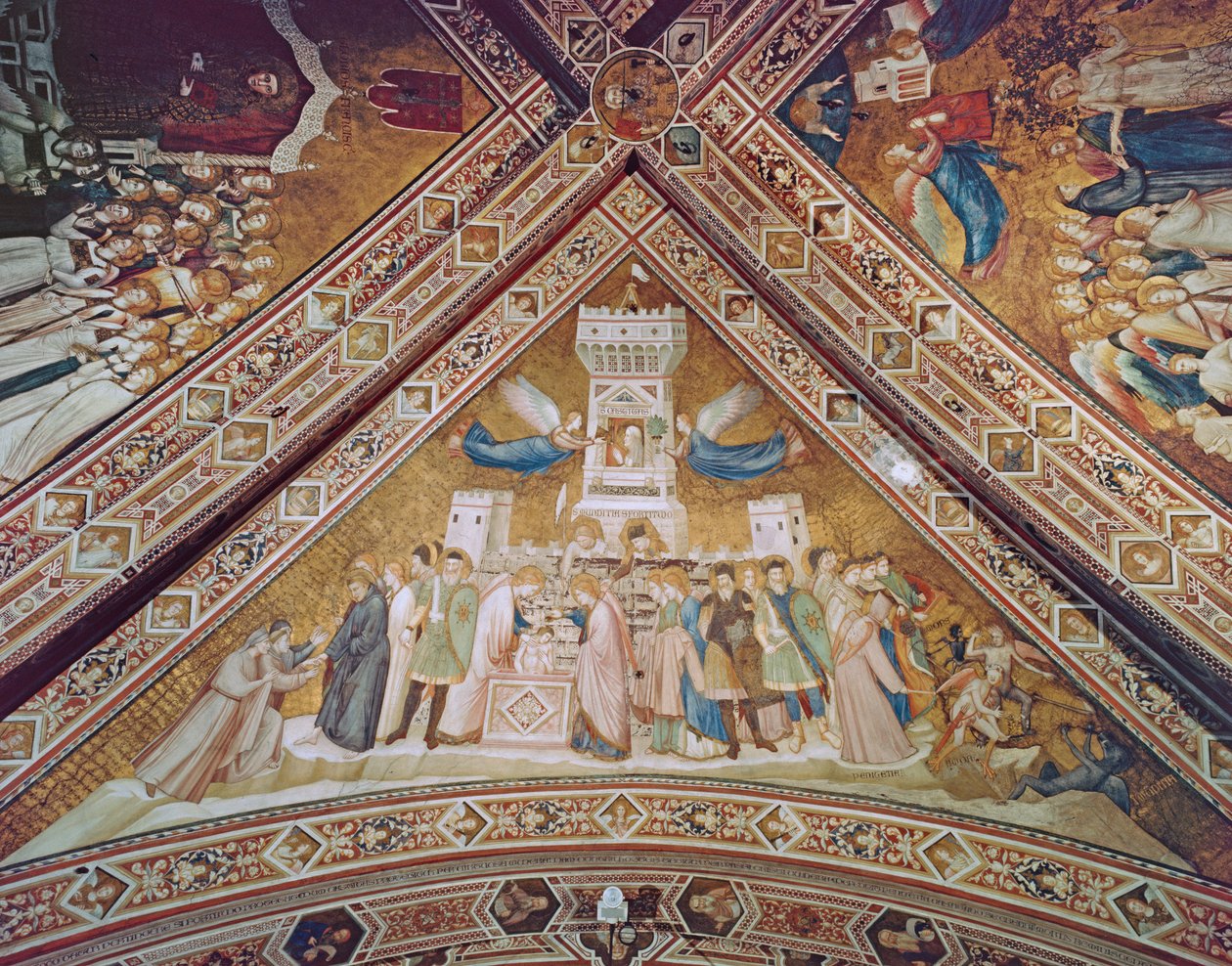 Alegoria da Castidade, c.1330 de Giotto di Bondone