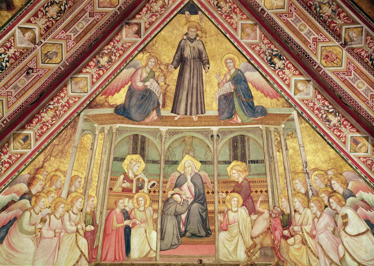 Alegoria da Obediência, c.1330 de Giotto di Bondone