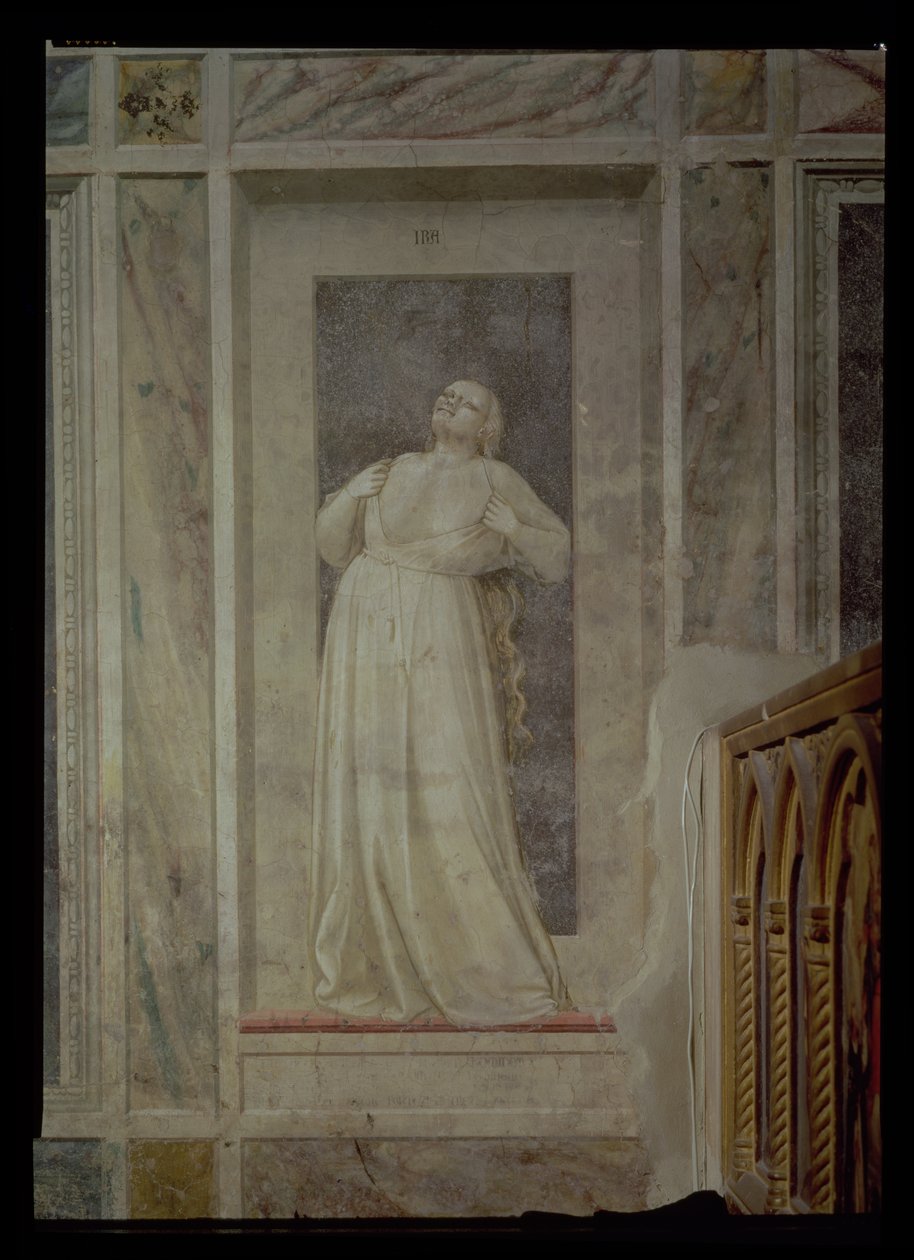 Raiva, c.1305 de Giotto di Bondone