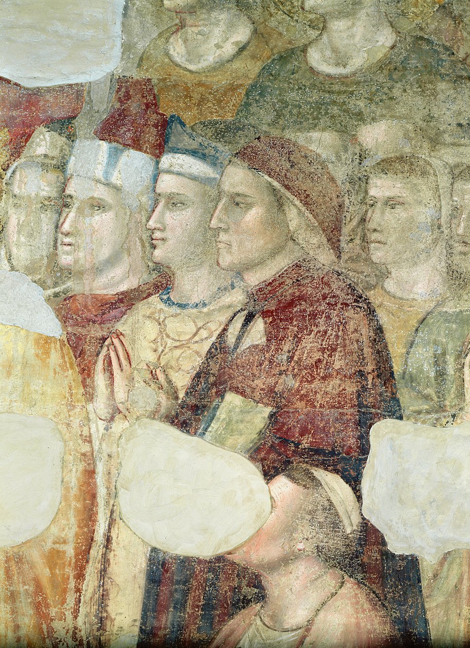 Dante Alighieri (1265-1321): (detalhe) de Giotto di Bondone