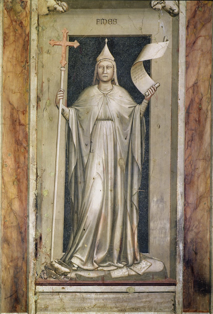 Fé, c.1305 de Giotto di Bondone