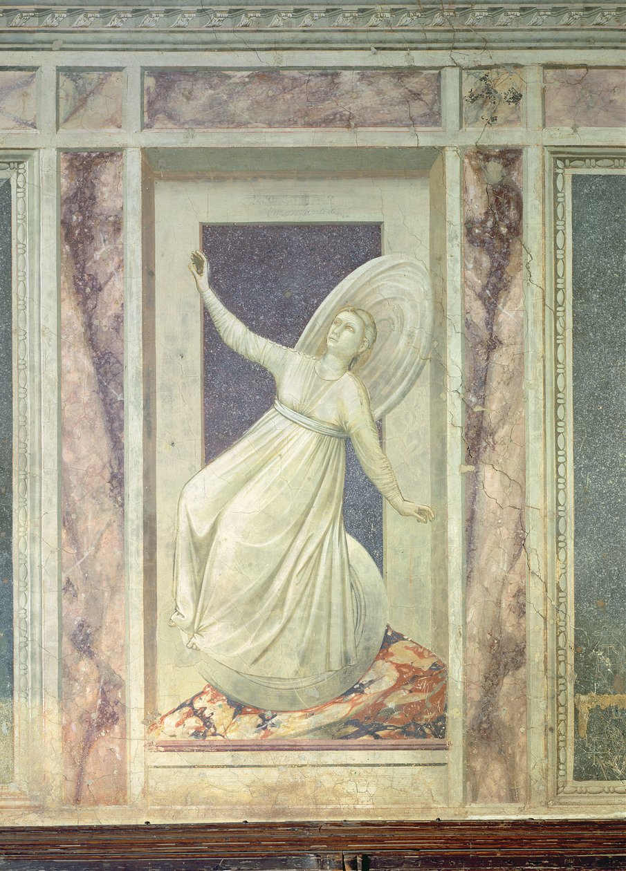 Inconstância, c.1305 de Giotto di Bondone